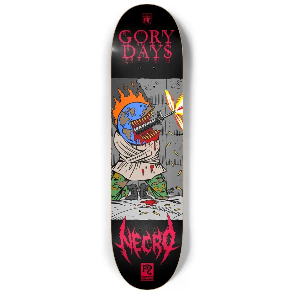 Necro - Gory Days: World Gone Mad - Skateboard NECRO SUPER STORE