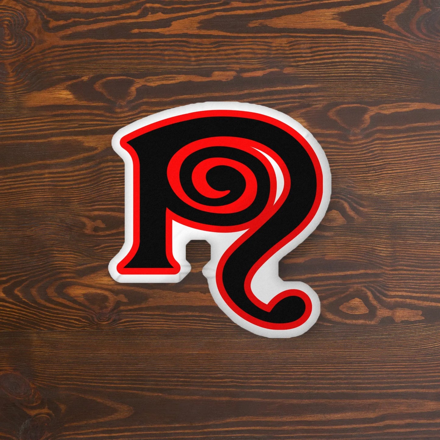 Necro - N symbol OG Black/Red - Custom-shaped pillow NECRO SUPER STORE