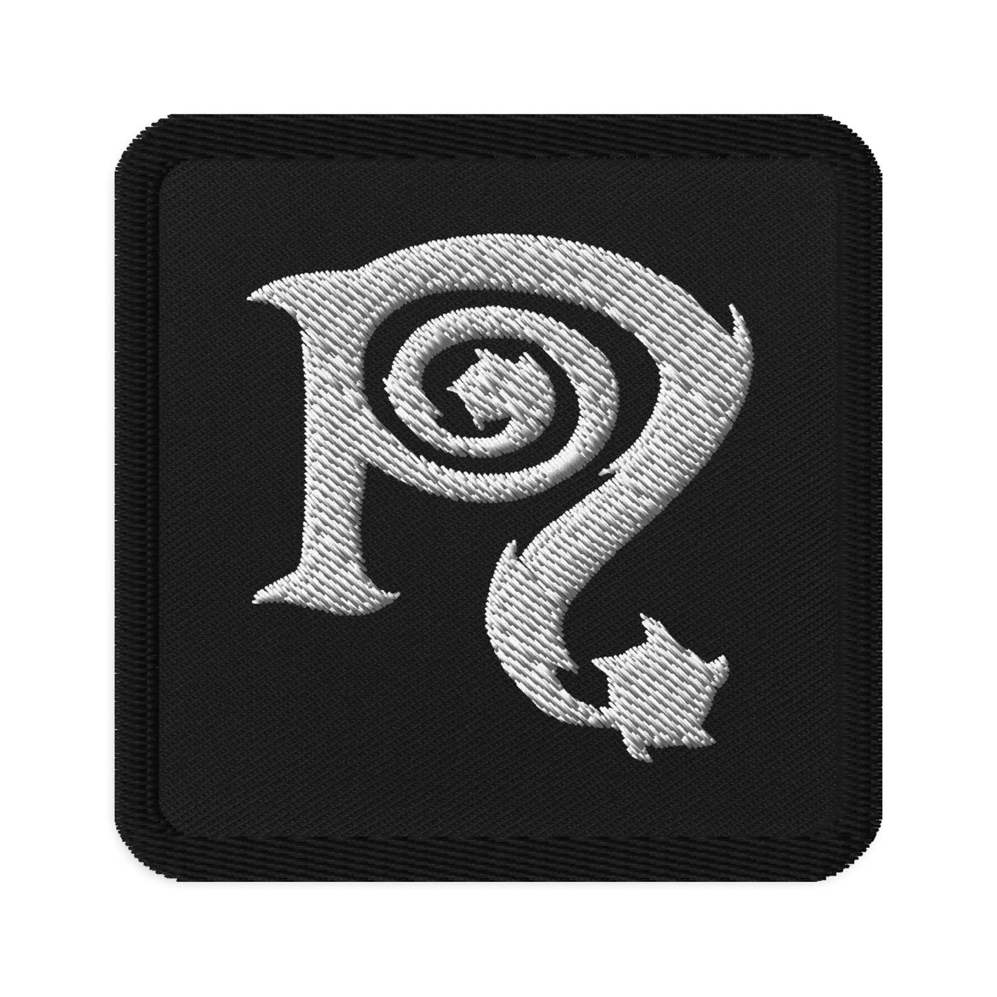 Necro - White N Symbol - Embroidered patch - NECRO SUPER STORE
