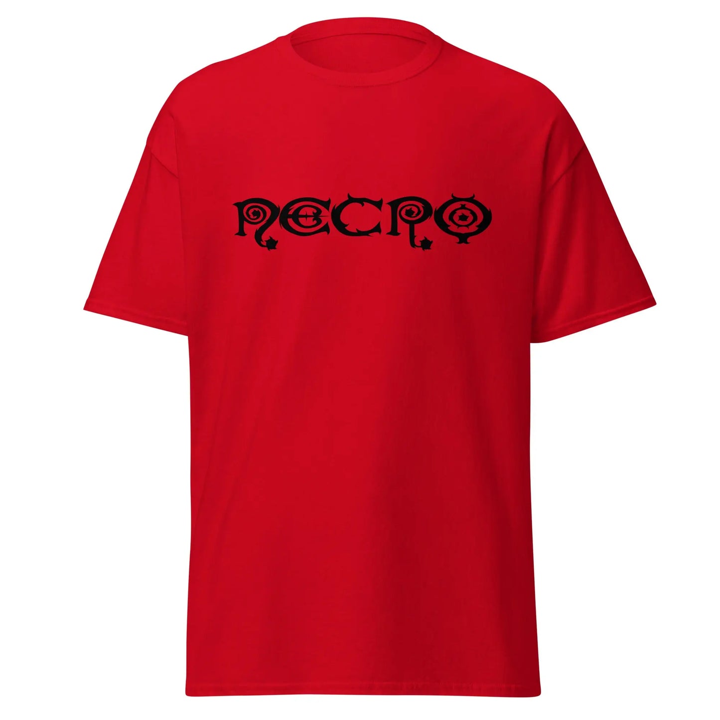 Necro - Black Gothic Logo - T-Shirt NECRO SUPER STORE