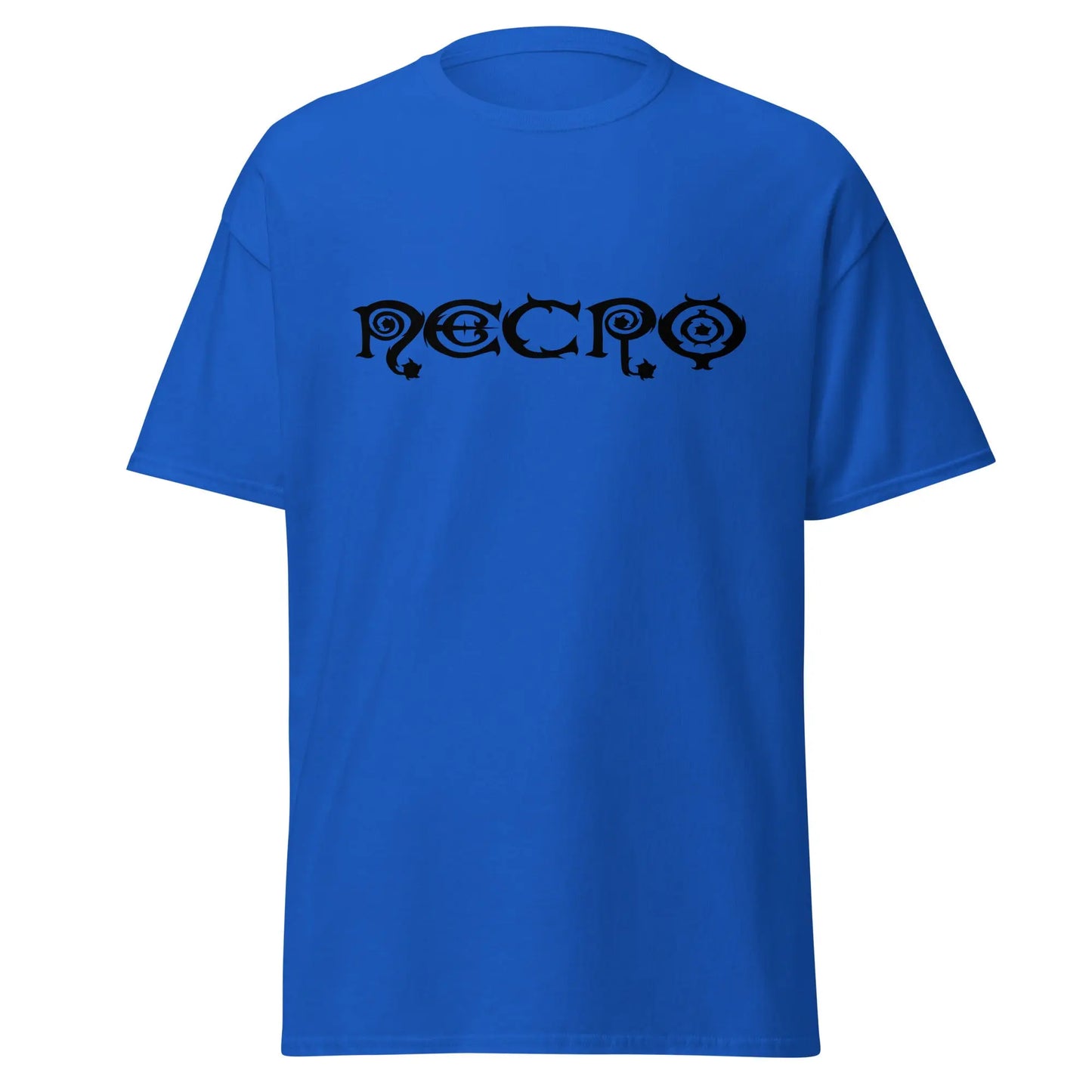 Necro - Black Gothic Logo - T-Shirt NECRO SUPER STORE