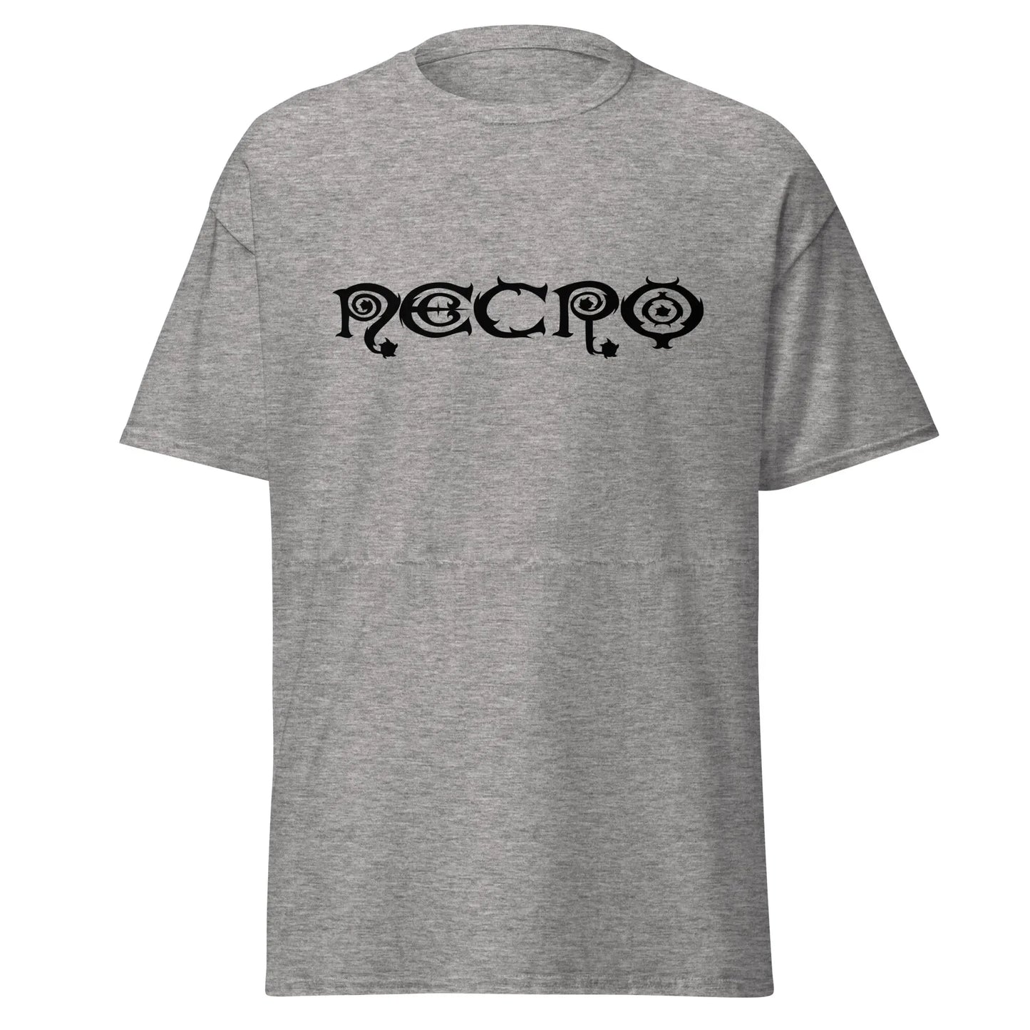 Necro - Black Gothic Logo - T-Shirt NECRO SUPER STORE