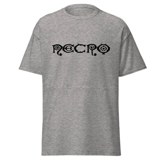 Necro - Black Gothic Logo - T-Shirt NECRO SUPER STORE