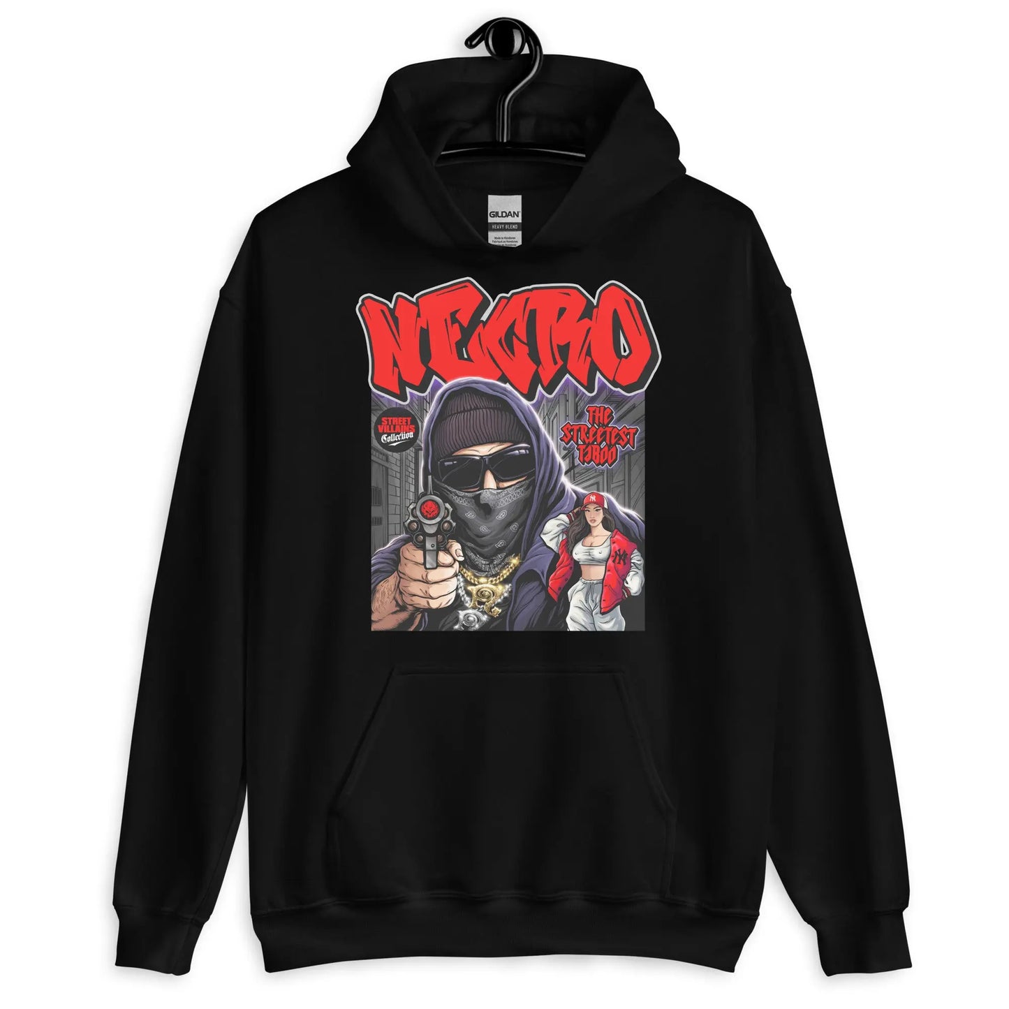 Necro - The Streetest Taboo - Hoodie - Gilden Heavyweight - NECRO SUPER STORE