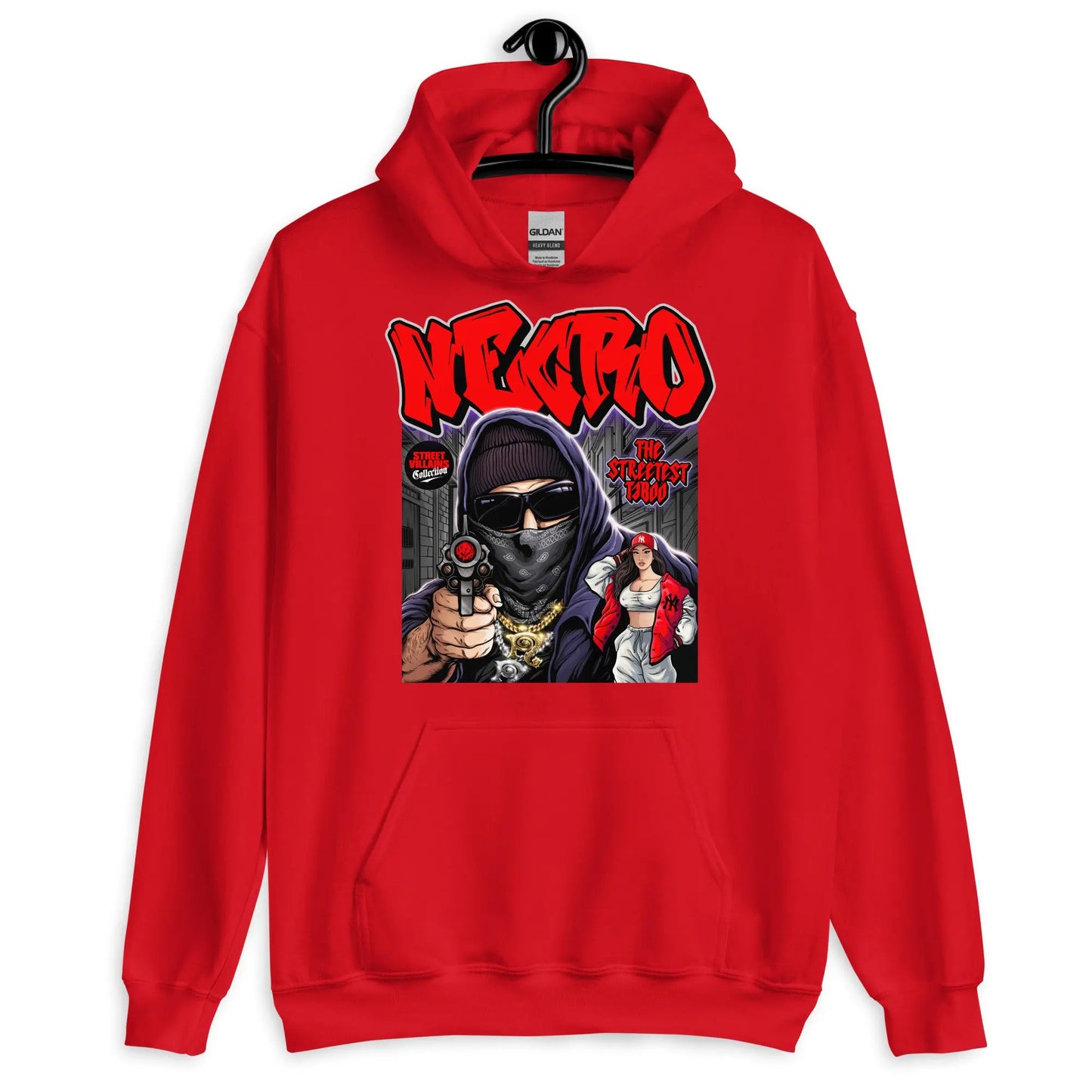 Necro - The Streetest Taboo - Hoodie - Gilden Heavyweight - NECRO SUPER STORE