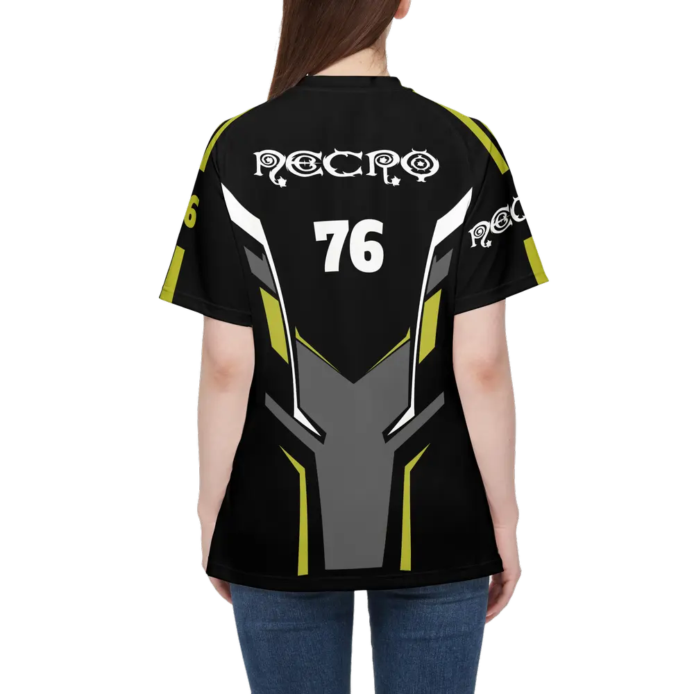 Necro - White N - Sports Jersey NECRO SUPER STORE