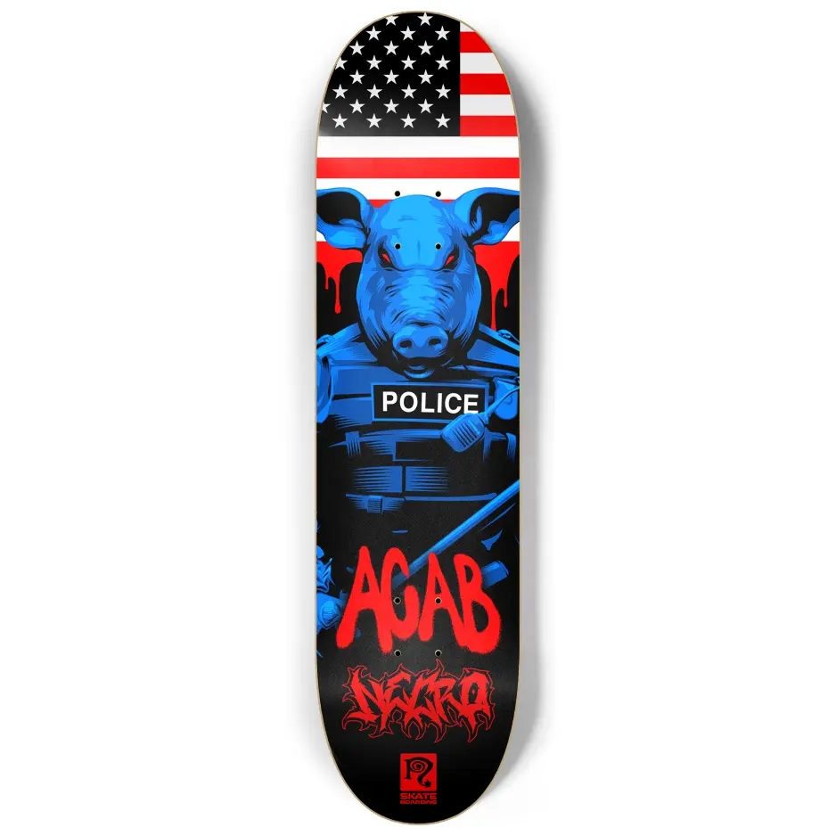 Necro - ACAB - Skateboard NECRO SUPER STORE