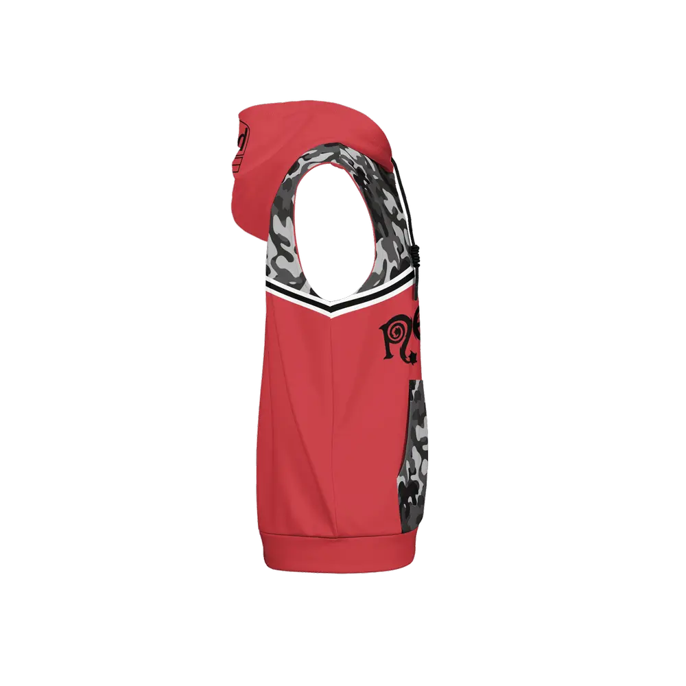 Necro - Black Logo Camo - Sleeveless Hoodie NECRO SUPER STORE