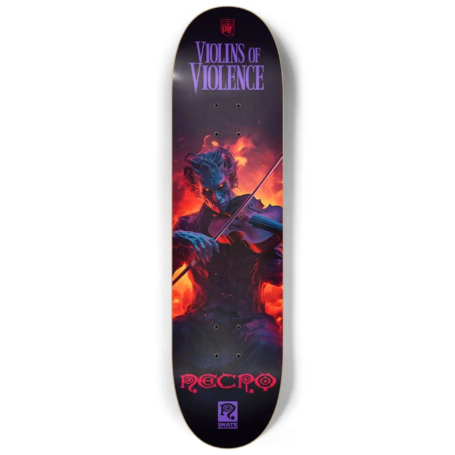 Necro - Violins Of Violence - Skateboard - NECRO SUPER STORE