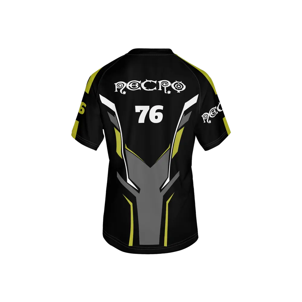 Necro - White N - Sports Jersey NECRO SUPER STORE