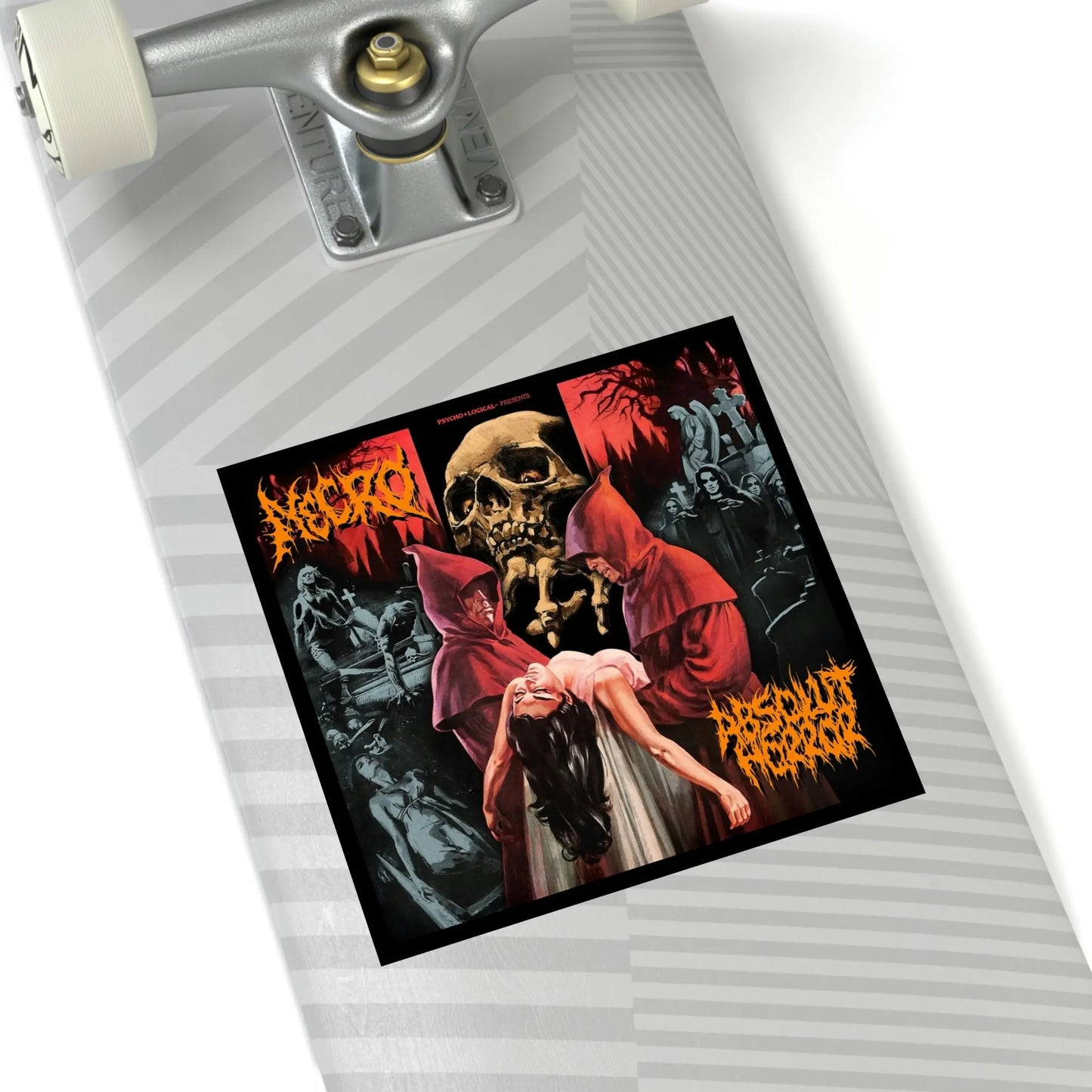 Absolut Horror – Sticker 5x5" NECRO SUPER STORE