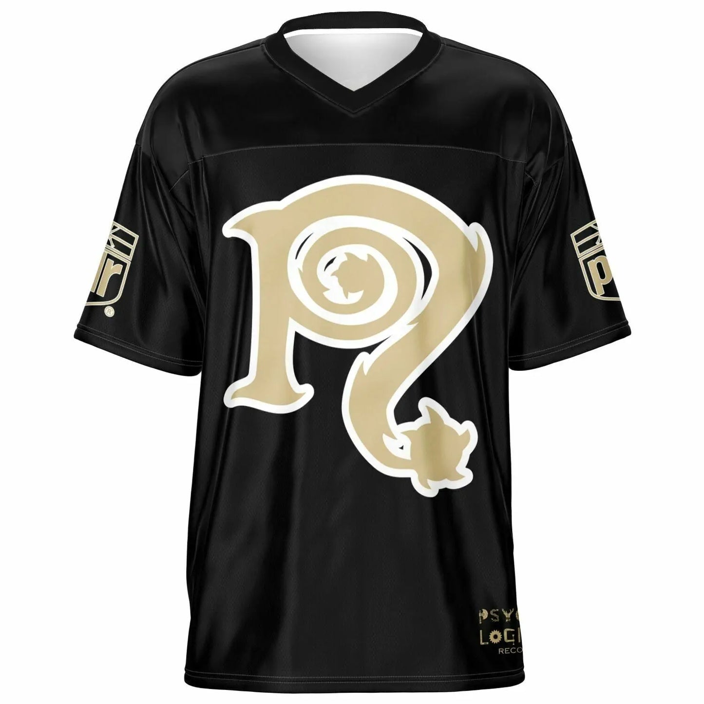 NECRO - N Symbol - Football Jersey (New Orleans Saints colors) NECRO SUPER STORE