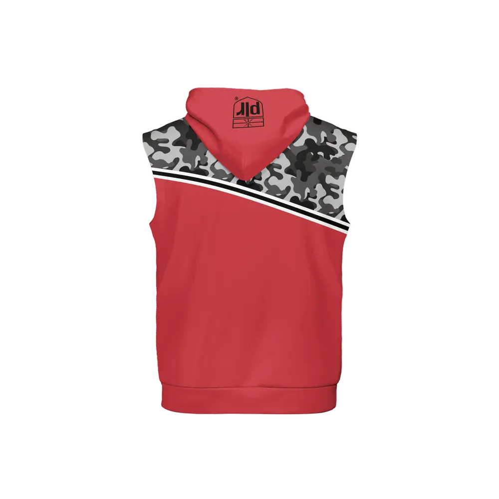 Necro - Black Logo Camo - Sleeveless Hoodie NECRO SUPER STORE