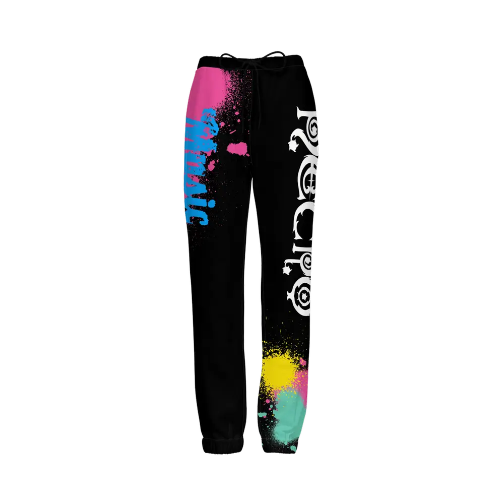 Necro - White Logo - Sweatpants NECRO SUPER STORE