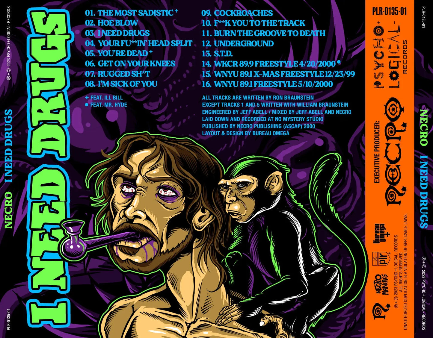 NECRO - I Need Drugs CD NECRO SUPER STORE