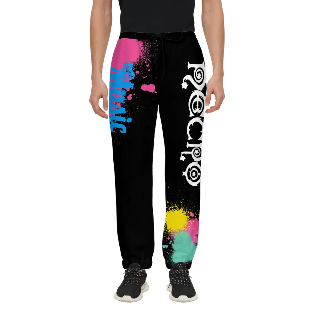 Necro - White Logo - Sweatpants NECRO SUPER STORE