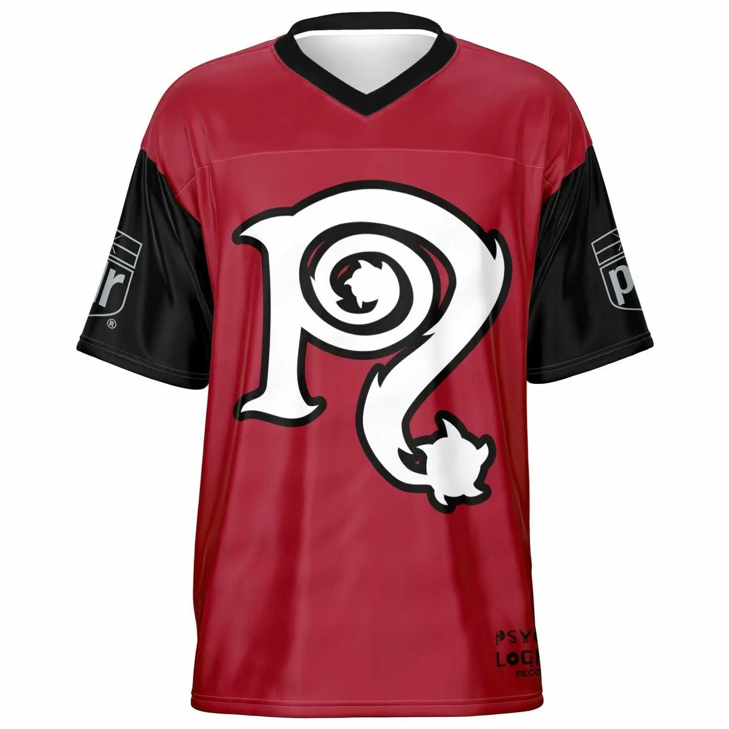 NECRO - N Symbol - Football Jersey (Atlanta Falcons Colors) NECRO SUPER STORE