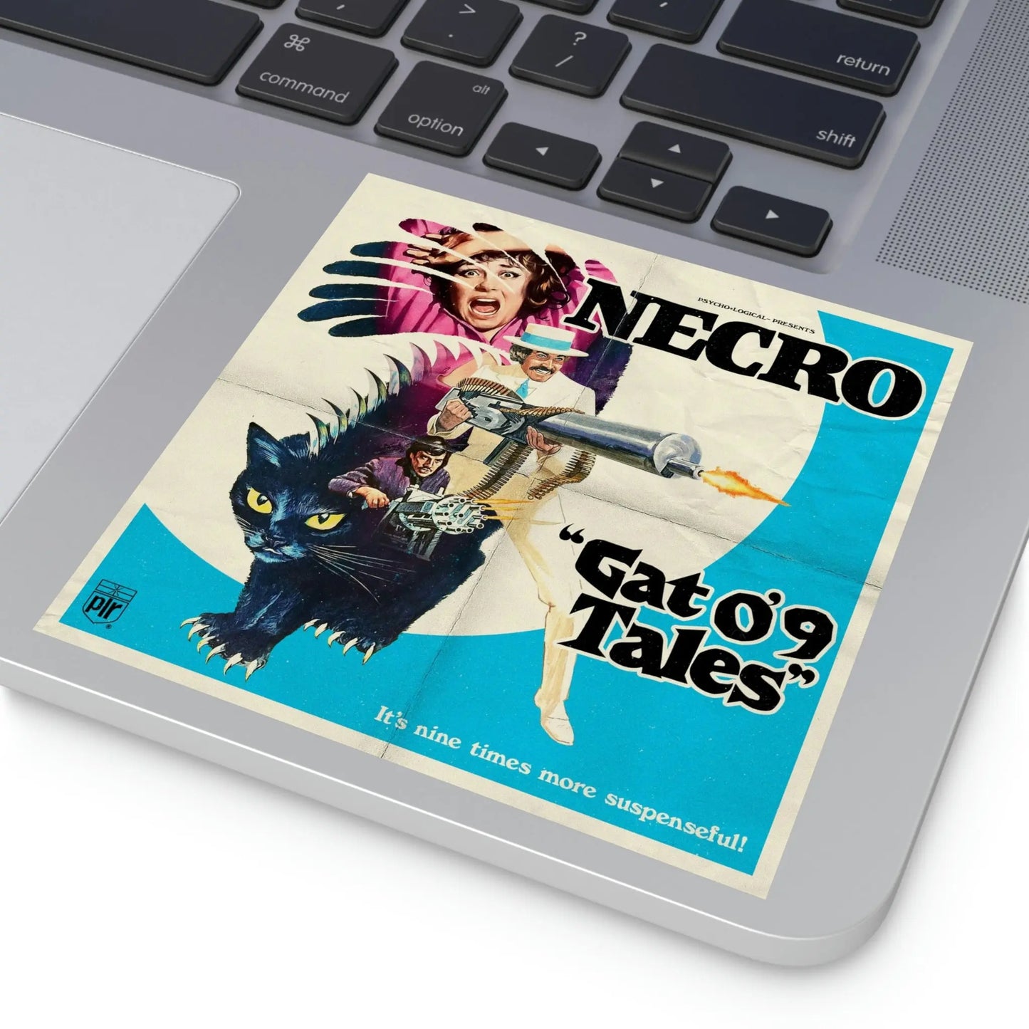 Gat O' 9 Tales – Sticker 5x5" NECRO SUPER STORE