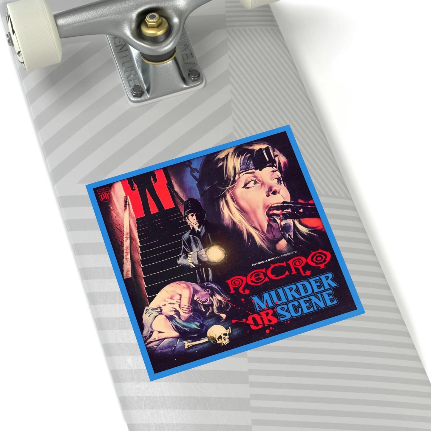 Murder Obscene – Sticker 5x5" NECRO SUPER STORE