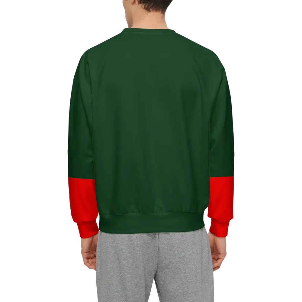 Necro - Grey/Purple/Red Men's Sweatshirt NECRO SUPER STORE