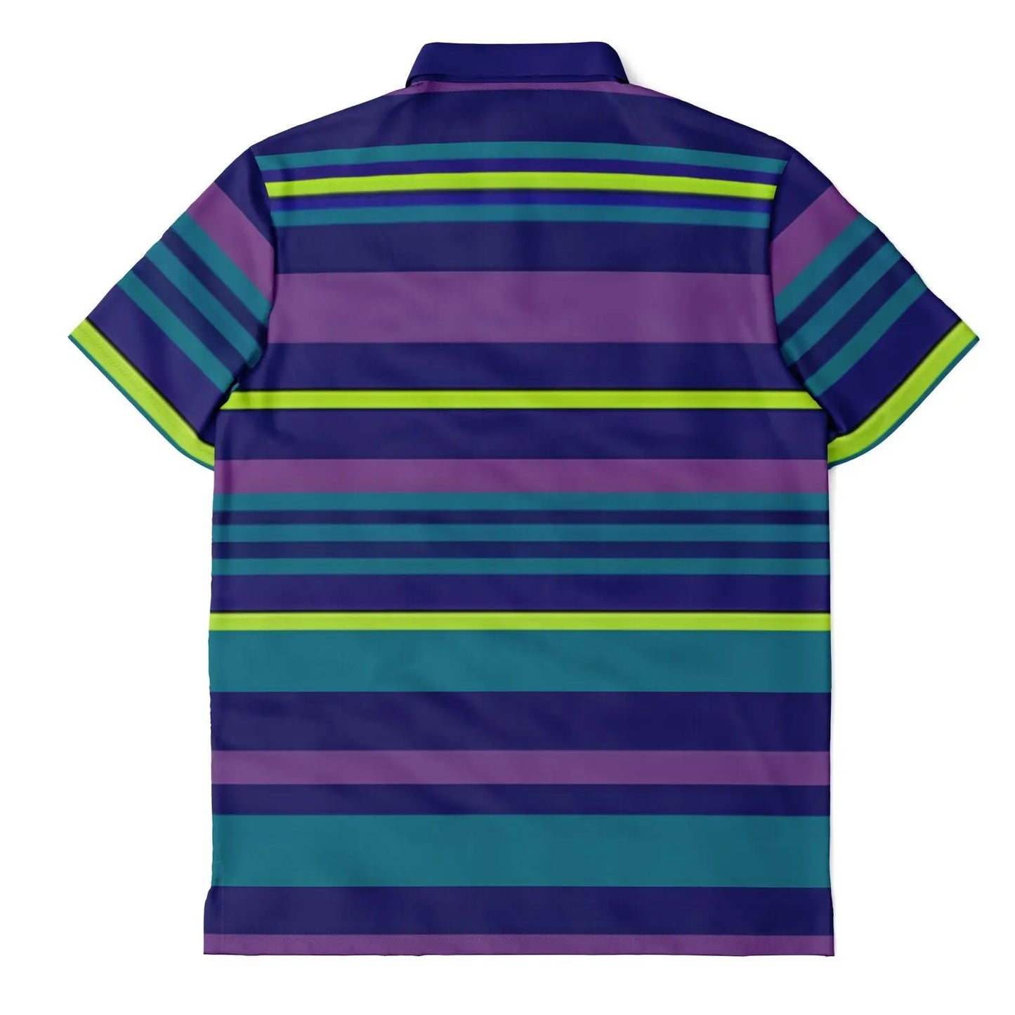 Necro - Midnight Blue/Purple/Dark Green N - Polo Shirt NECRO SUPER STORE