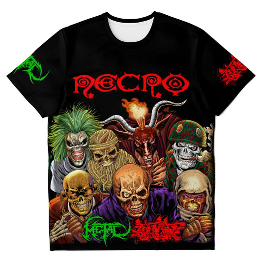 Necro - Metal Hiphop AOP - T-Shirt NECRO SUPER STORE