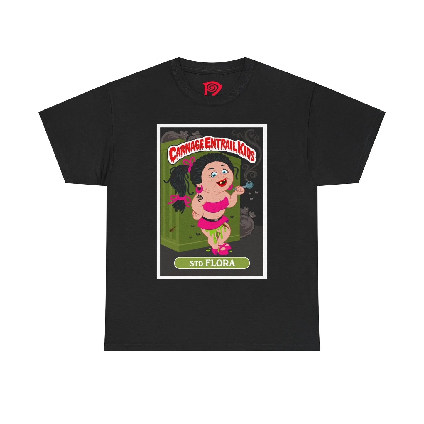 Carnage Entrail Kids - STD Flora - Heavy Cotton Tee - Gilden 5000 Printify