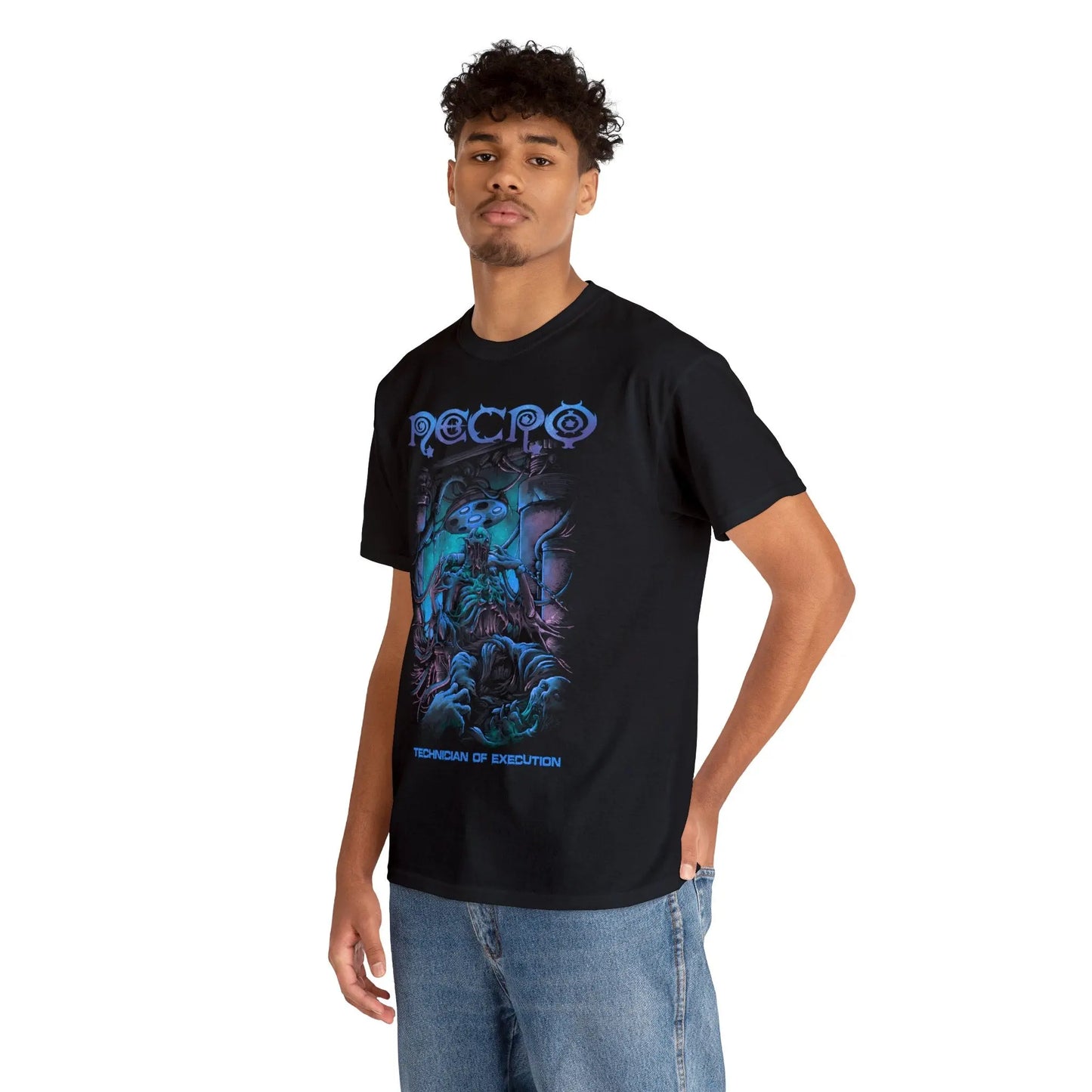 Necro - Technician Of Execution - Heavy Cotton Tee - Gilden 5000 - NECRO SUPER STORE