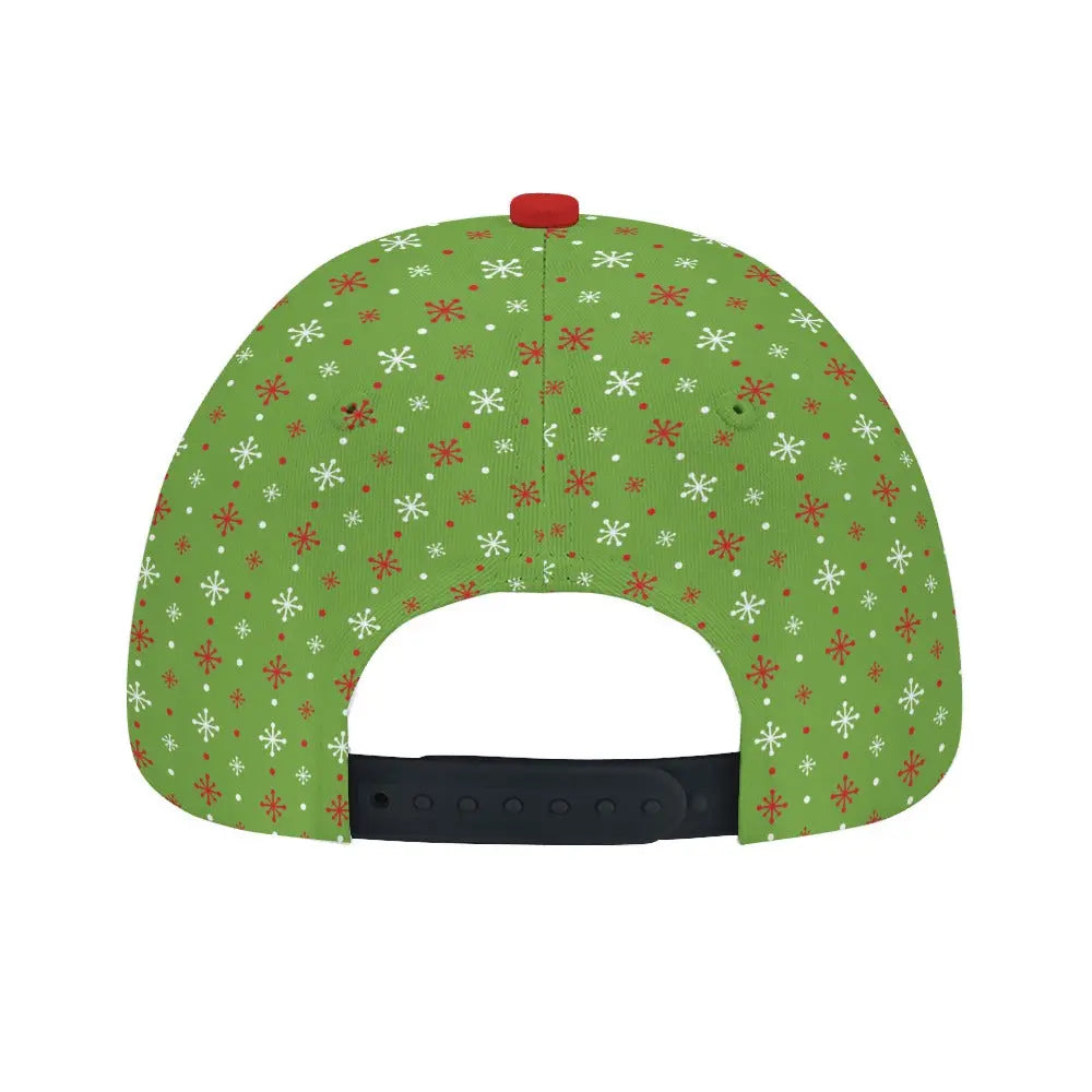 Merry Crucifixion - Green/Red/White - Baseball Cap NECRO SUPER STORE