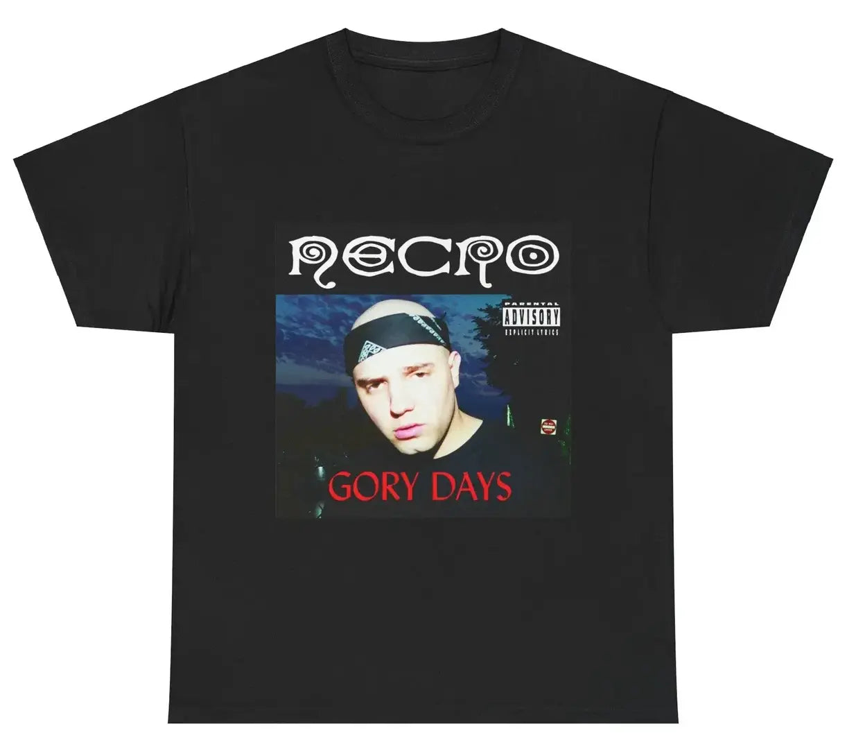 Necro - Gory Days - Heavy Cotton Tee - Gilden 5000 NECRO SUPER STORE