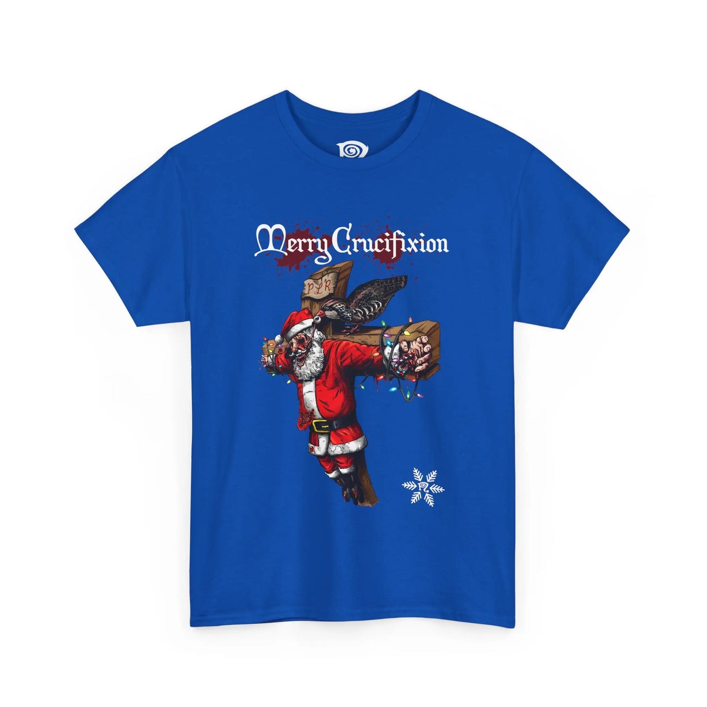 Merry Crucifixion - Heavy Cotton Tee - Gilden 5000 Printify