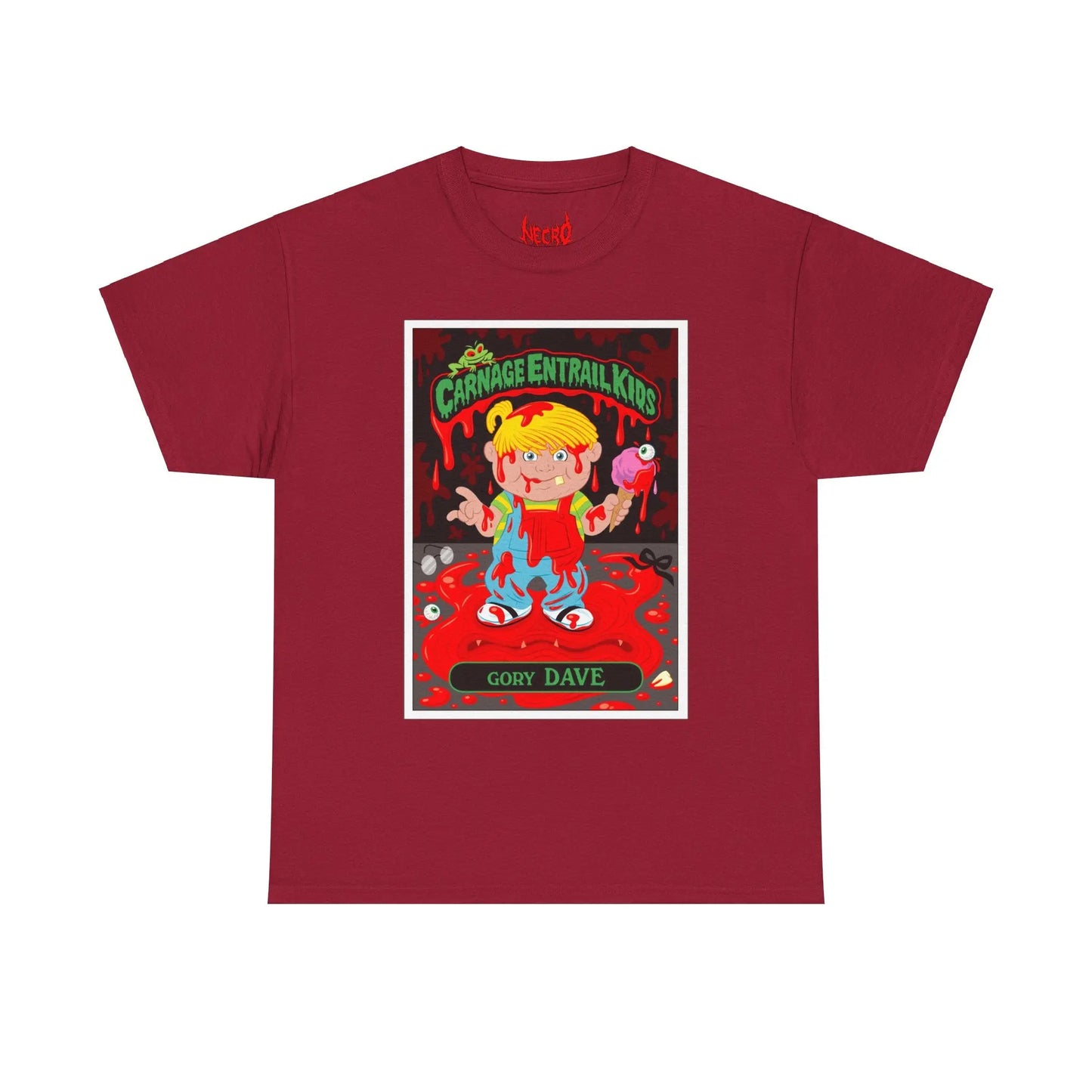 Carnage Entrail Kids - Gory Dave - Heavy Cotton Tee - Gilden 5000 Printify