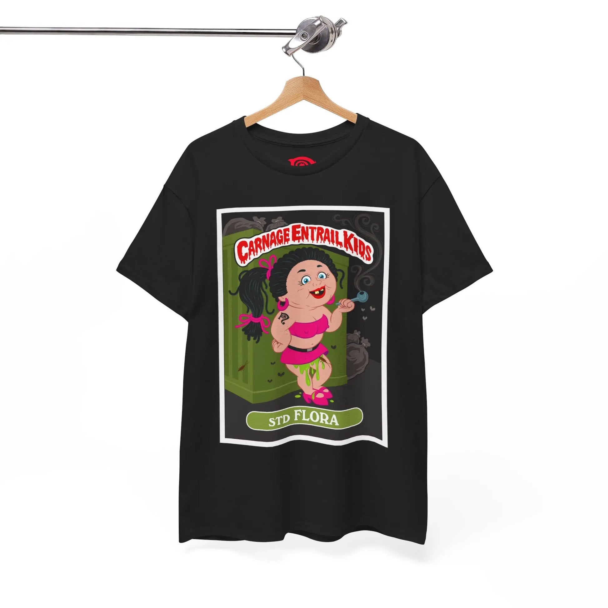 Carnage Entrail Kids - STD Flora - Heavy Cotton Tee - Gilden 5000 Printify