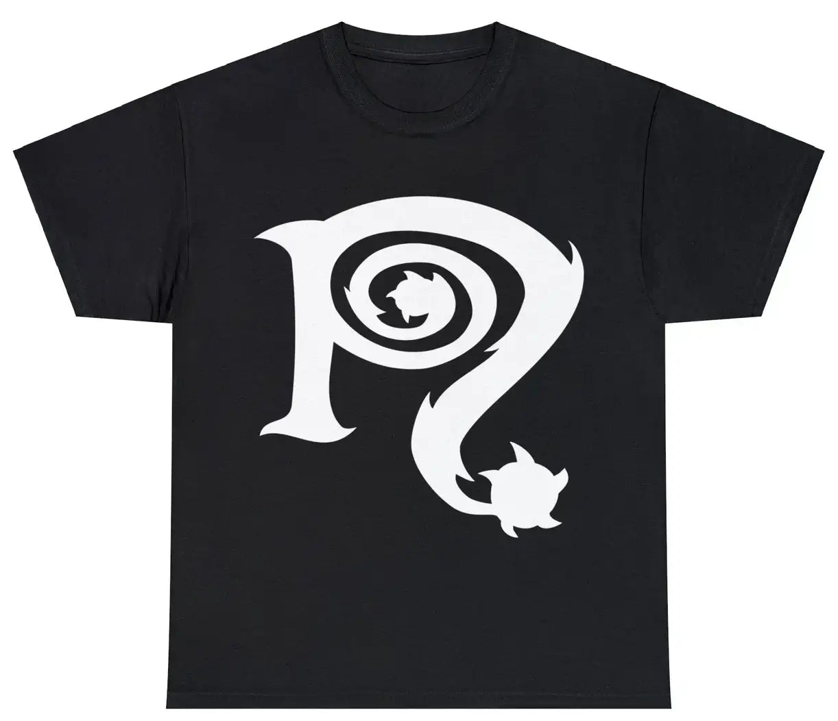 Necro - White N Symbol  - Heavy Cotton Tee - Gilden 5000 NECRO SUPER STORE