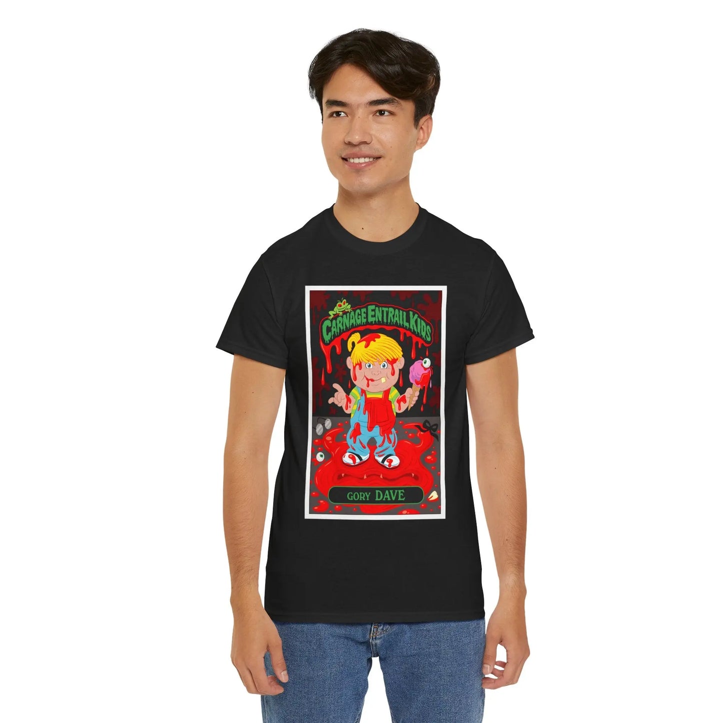 Carnage Entrail Kids - Gory Dave - Heavy Cotton Tee - Gilden 5000 Printify