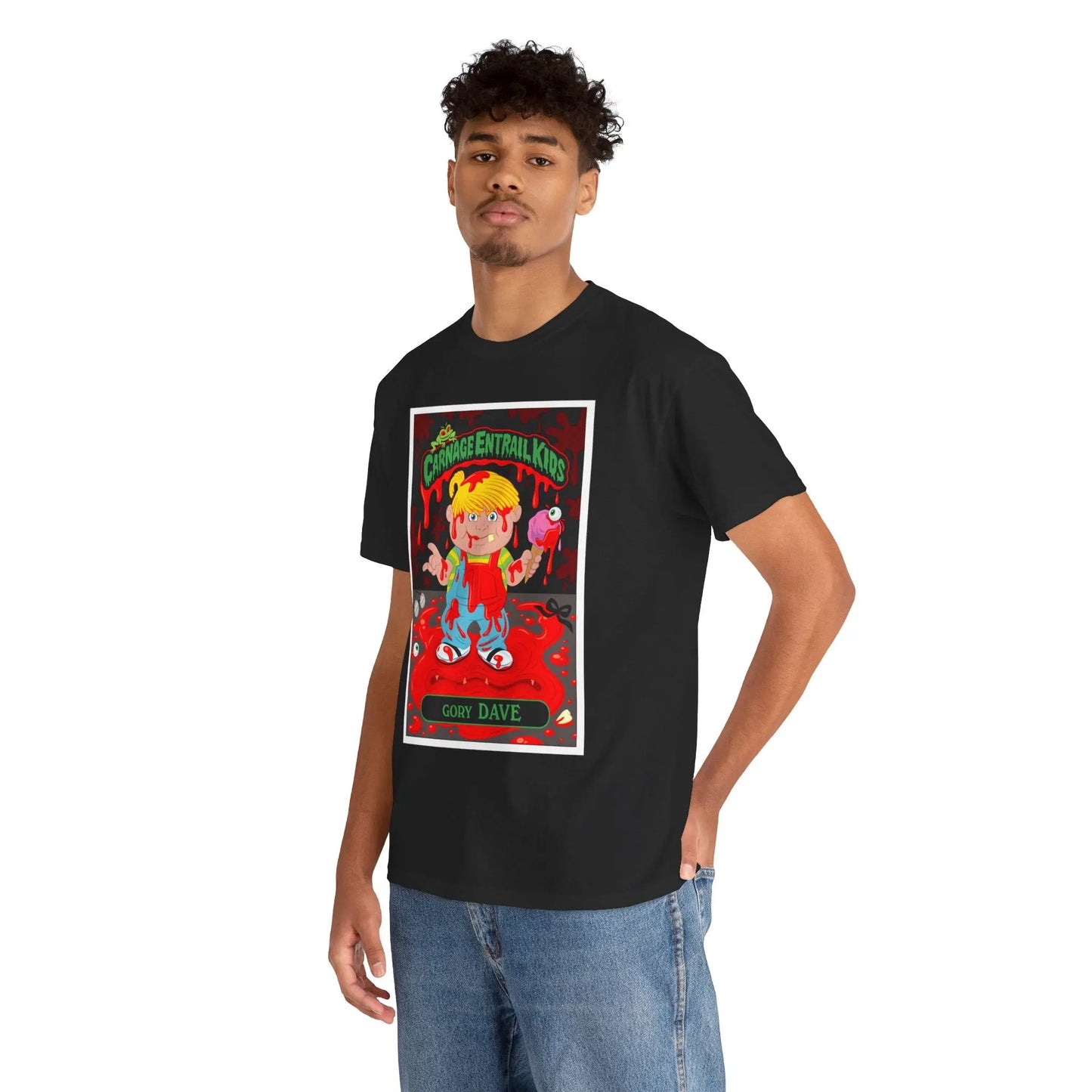 Carnage Entrail Kids - Gory Dave - Heavy Cotton Tee - Gilden 5000 Printify