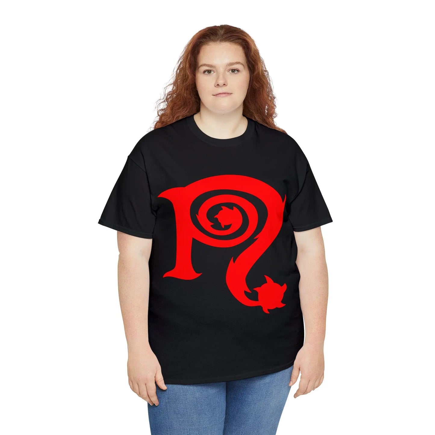 Necro - Red N Symbol  - Heavy Cotton Tee - Gilden 5000 - NECRO SUPER STORE