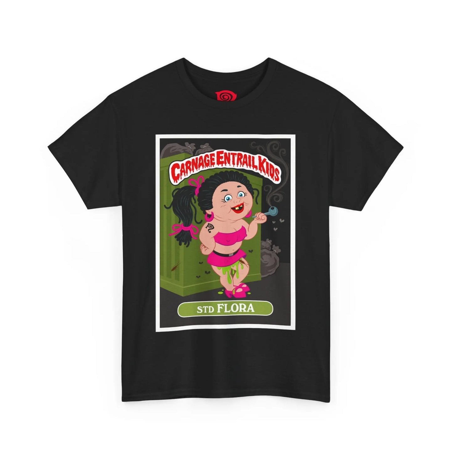 Carnage Entrail Kids - STD Flora - Heavy Cotton Tee - Gilden 5000 Printify