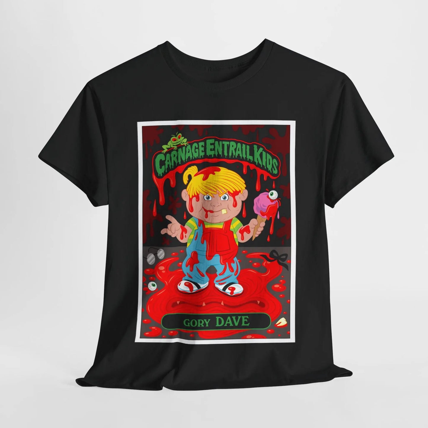 Carnage Entrail Kids - Gory Dave - Heavy Cotton Tee - Gilden 5000 Printify