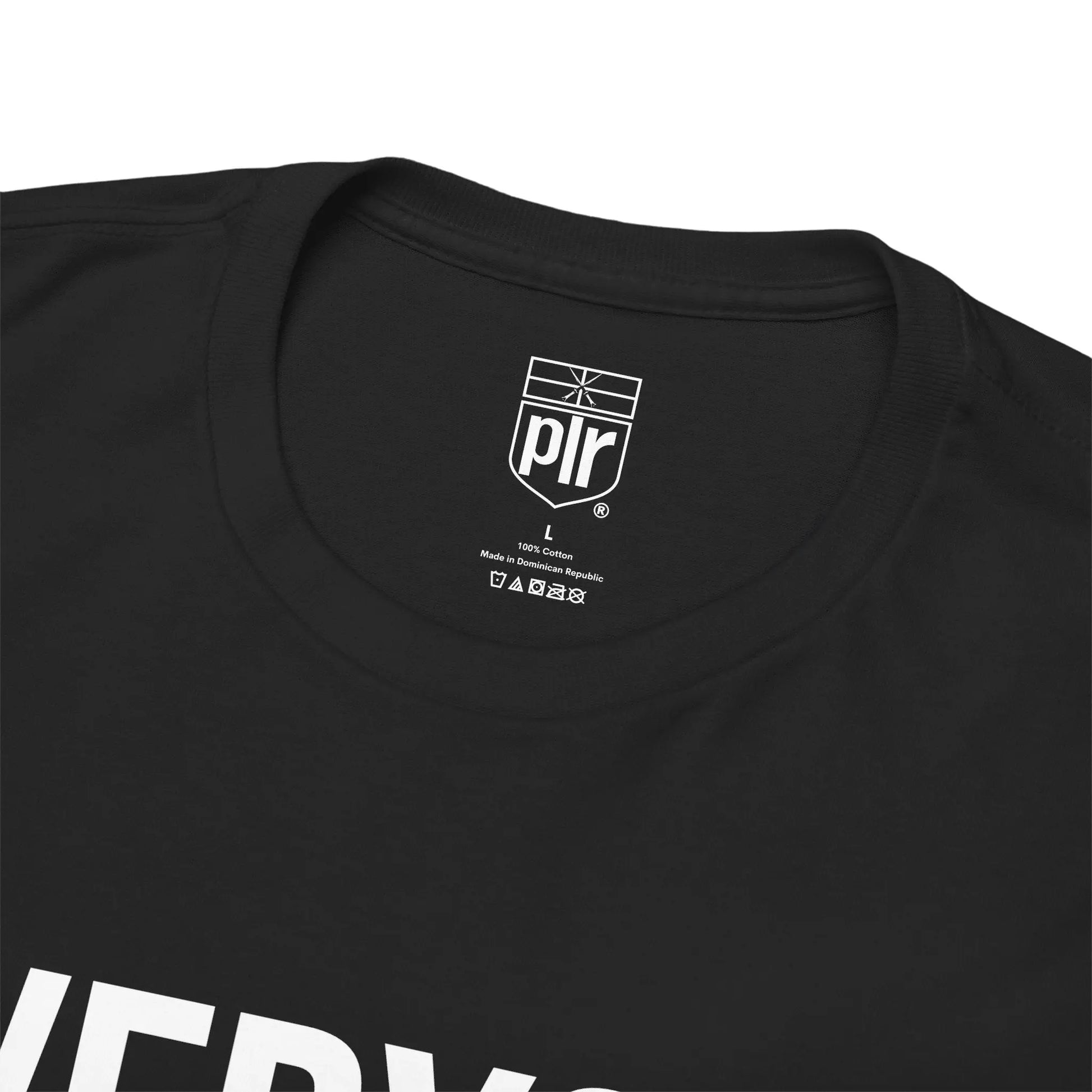 EVERYONE IS PC NOW - Black/White - Heavy Cotton Tee - Gilden 5000 Printify