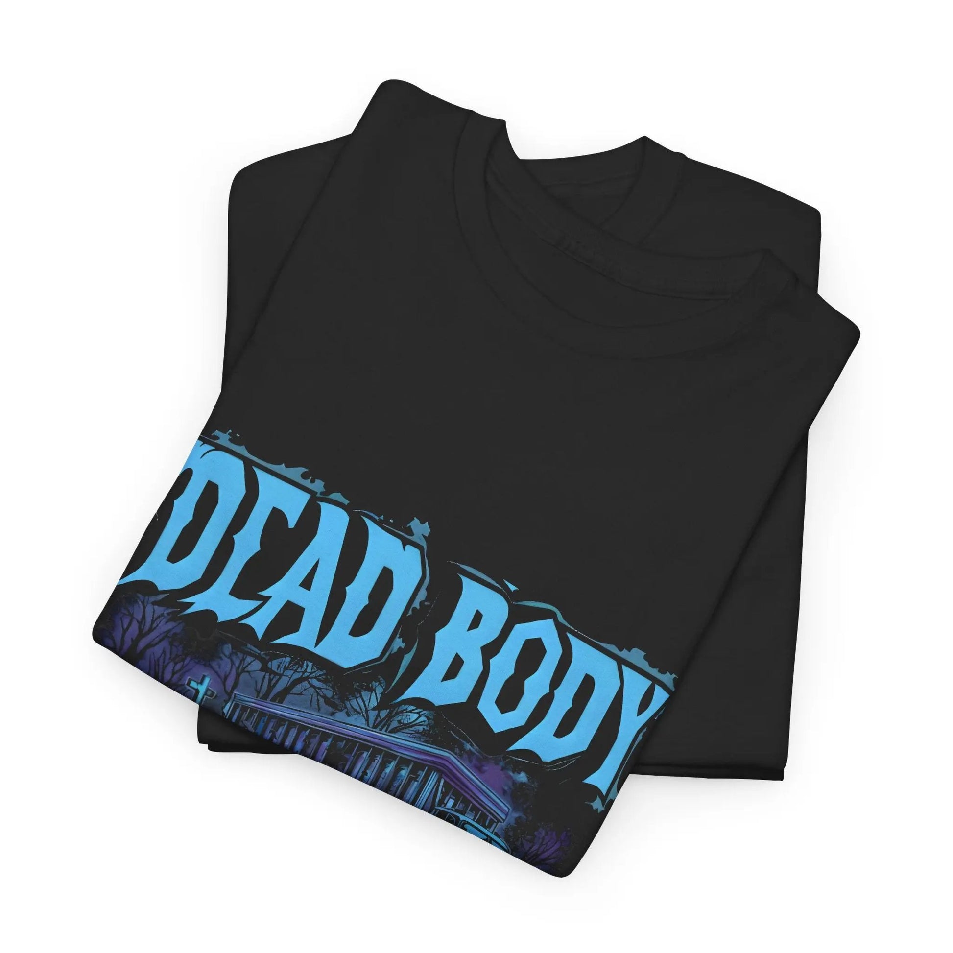 Necro - Dead Body Disposal - Heavy Cotton Tee - Gilden 5000 - Black Printify
