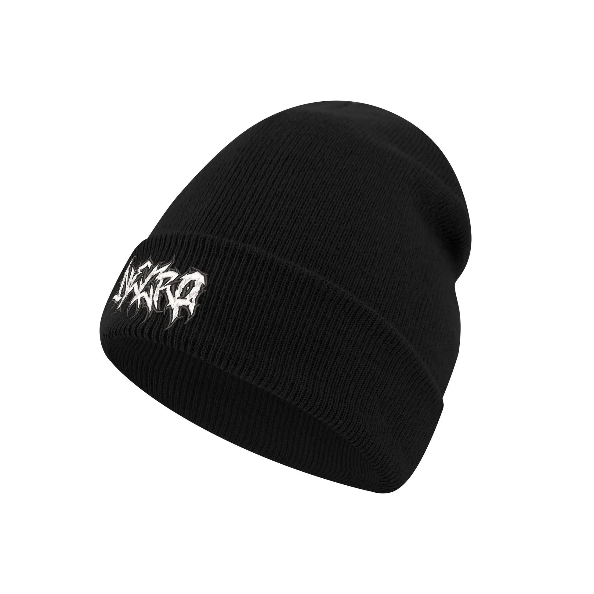 Necro - Graffiti Death Metal Logo - Embroidered Knitted Hat - NECRO SUPER STORE