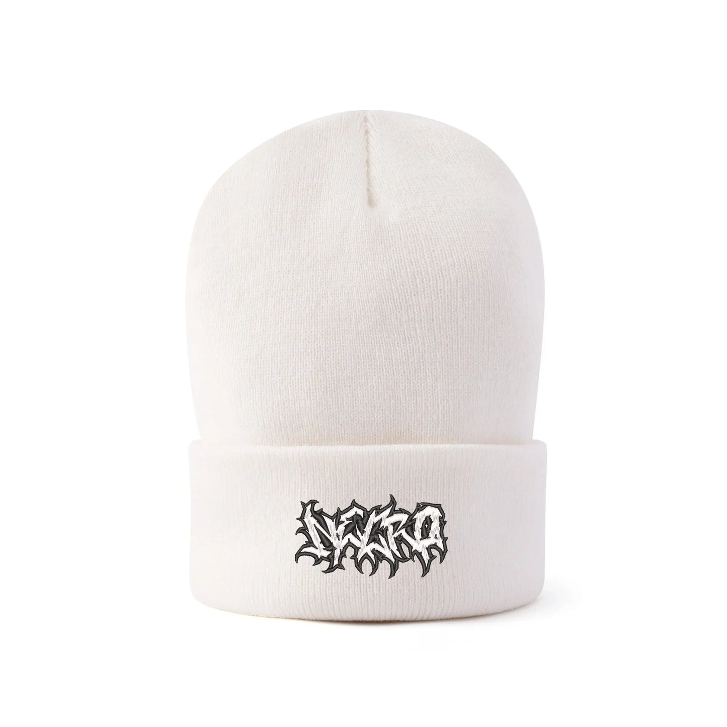 Necro - Graffiti Death Metal Logo - Embroidered Knitted Hat - NECRO SUPER STORE