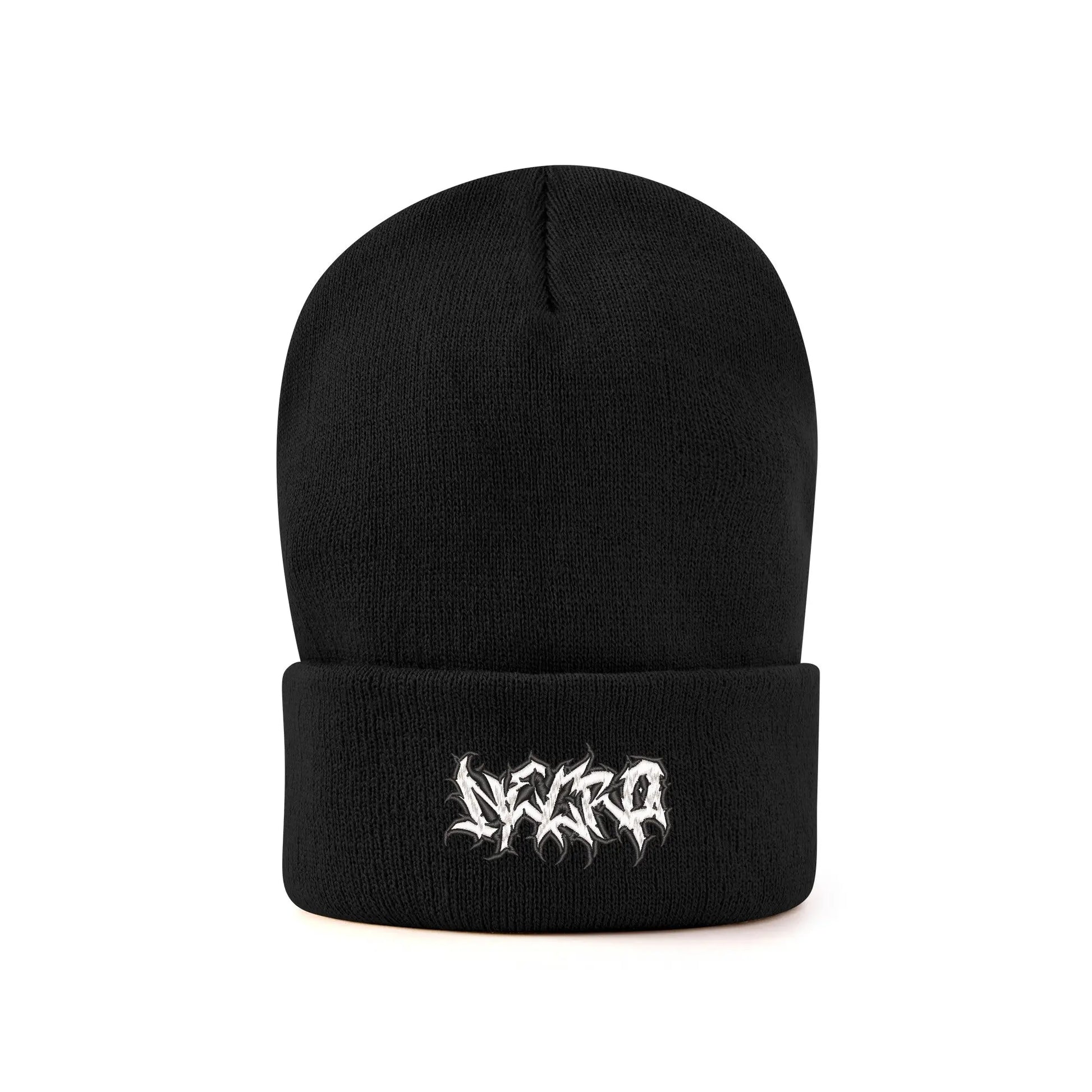 Necro - Graffiti Death Metal Logo - Embroidered Knitted Hat - NECRO SUPER STORE