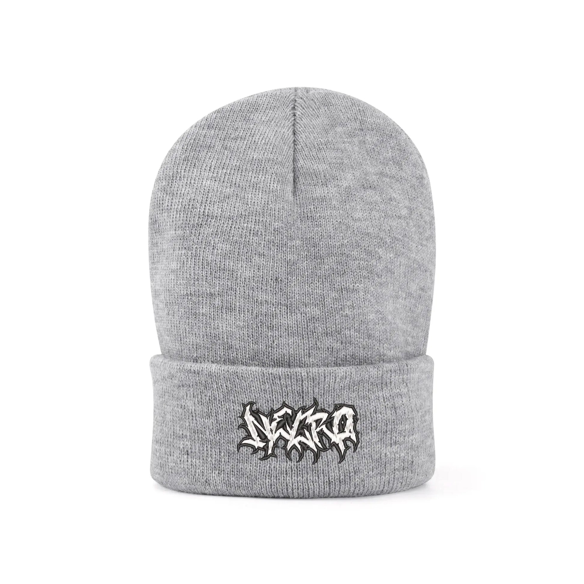 Necro - Graffiti Death Metal Logo - Embroidered Knitted Hat - NECRO SUPER STORE