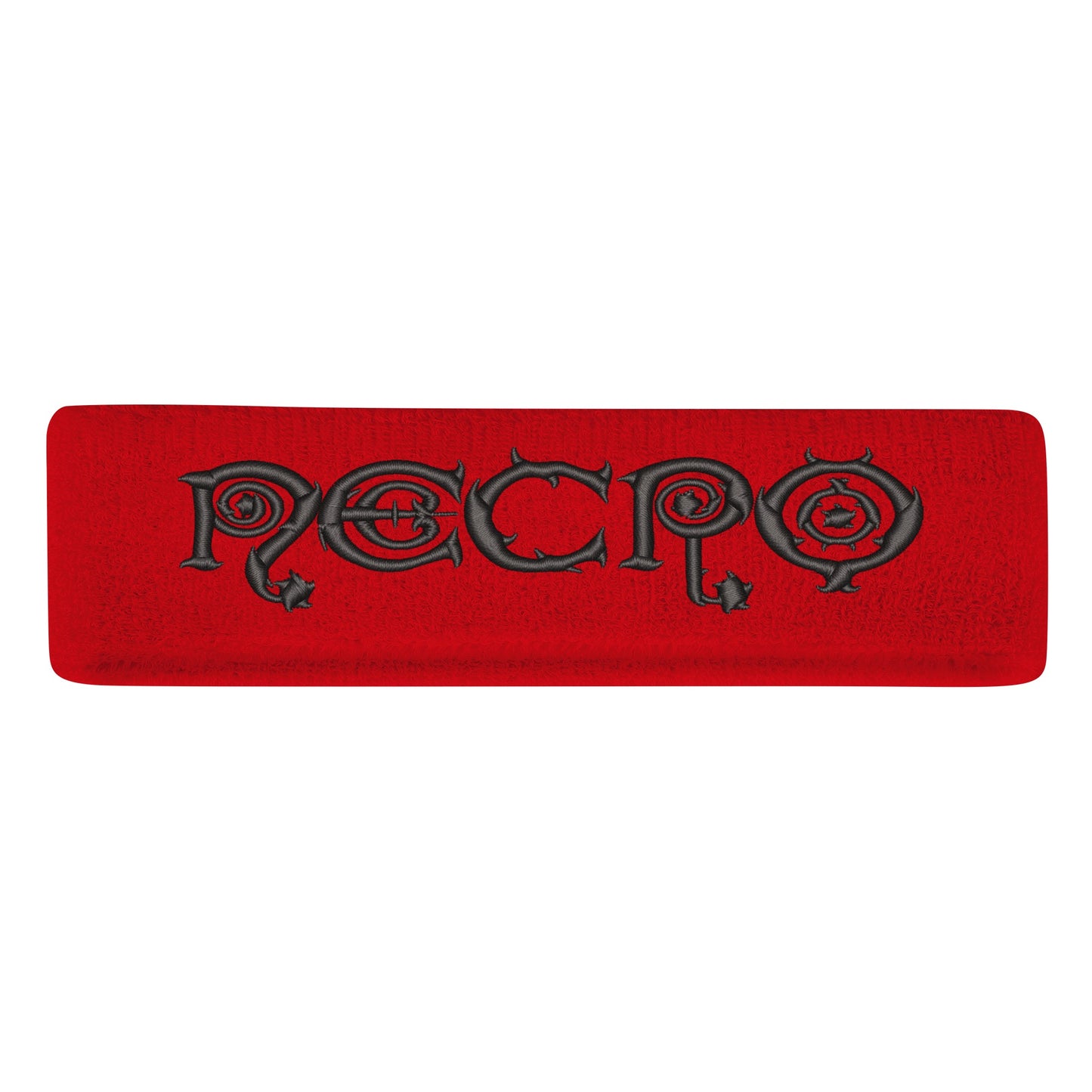 Necro - Logo - Embroidered Sports Headband
