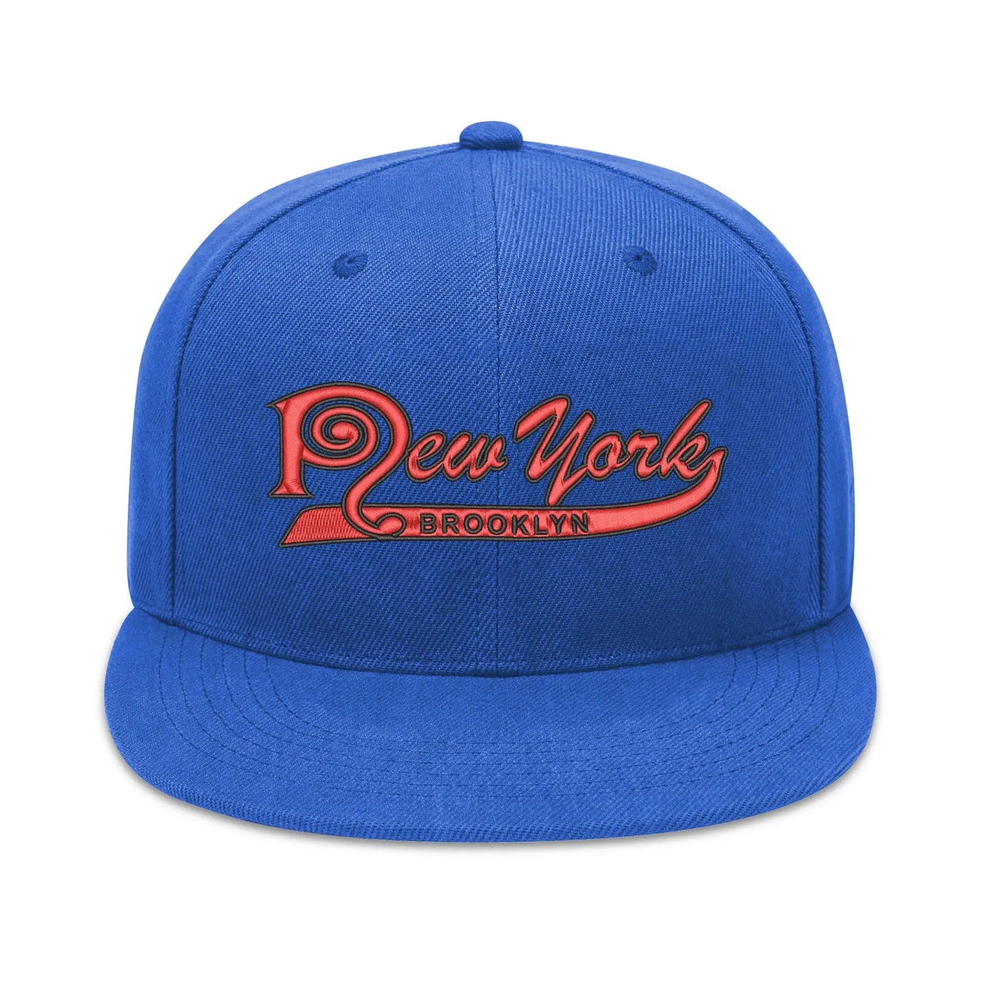 Necro - New York Brooklyn Red/Blk - Three Sides Embroidered Hip-Hop Hat NECRO SUPER STORE