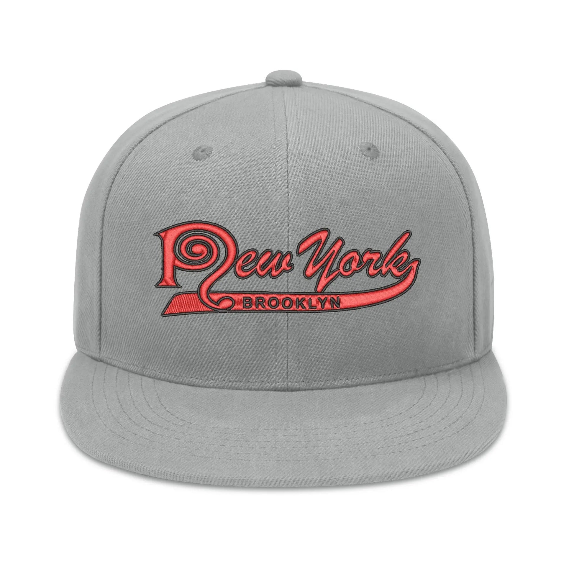 Necro - New York Brooklyn Red/Blk - Three Sides Embroidered Hip-Hop Hat NECRO SUPER STORE