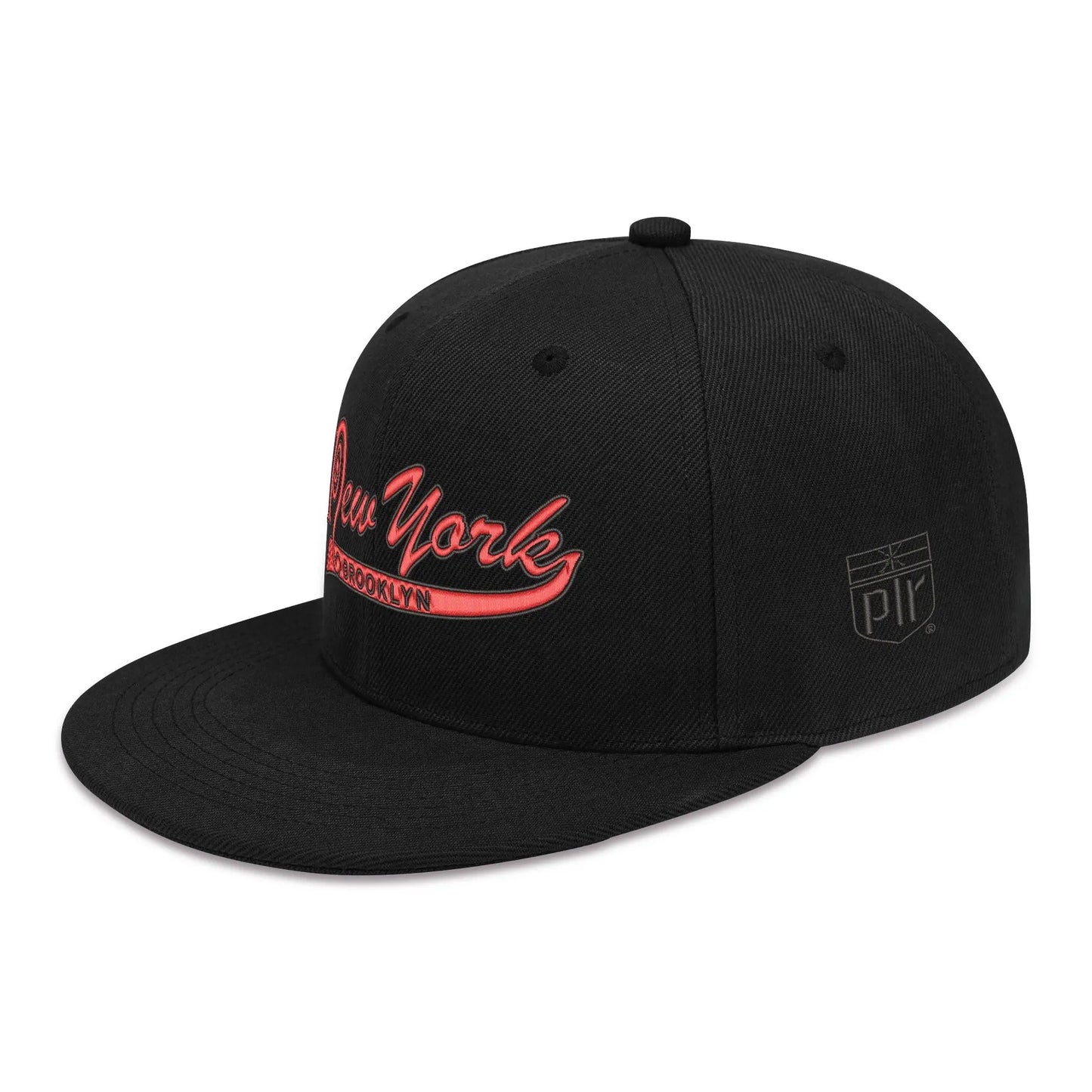 Necro - New York Brooklyn Red/Blk - Three Sides Embroidered Hip-Hop Hat NECRO SUPER STORE