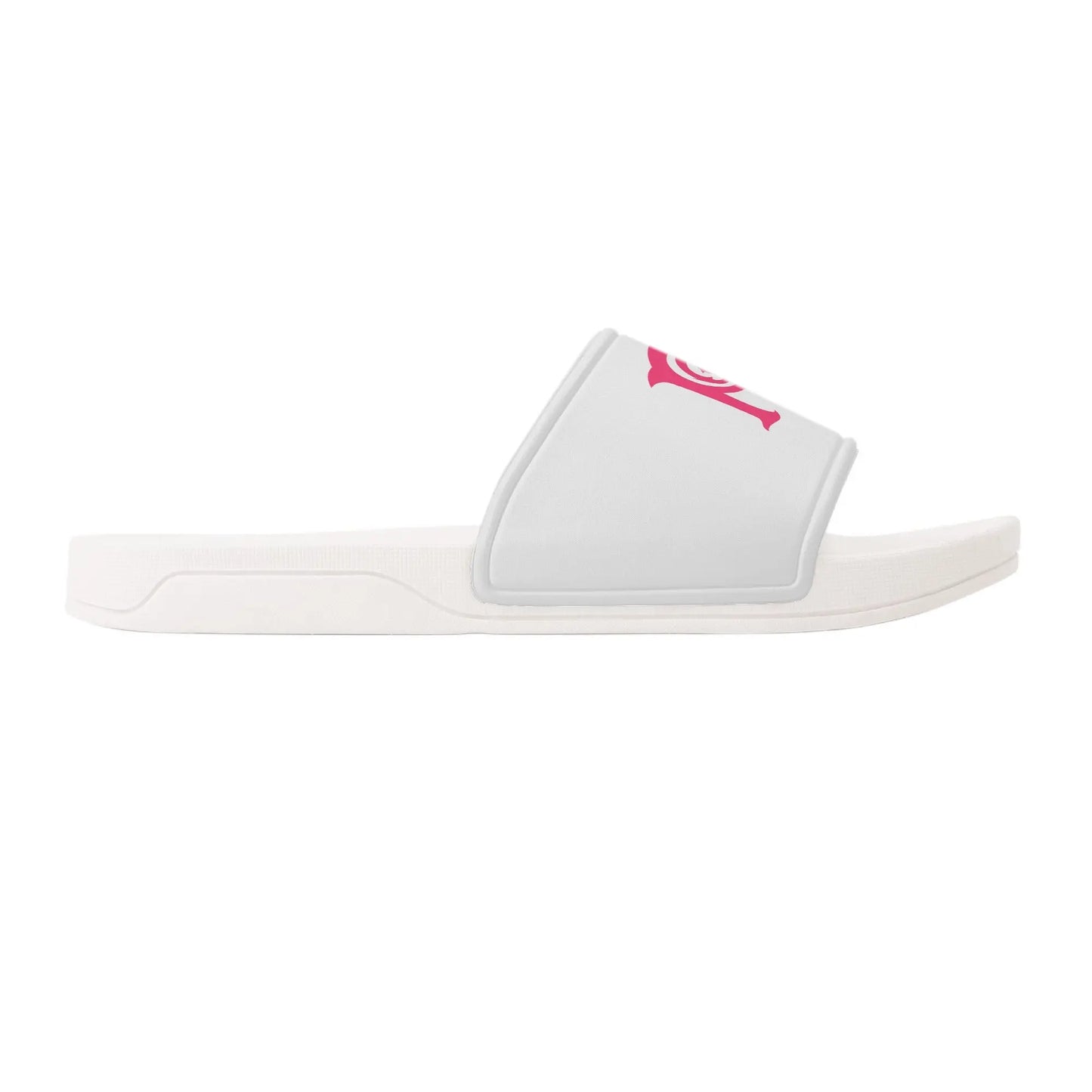 Necro - Pink N Symbol - Womens Slide Sandals NECRO SUPER STORE